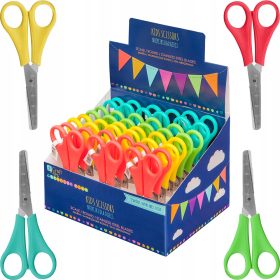 Dalprint otroške škarje v zeleni barvi, set 24 kosov