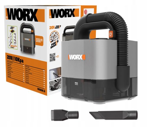  Baterijski sesalnik WORX WX030.9 20V