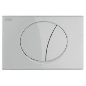   Kvalitetni kromirani gumb za splakovanje WC školjke Mepa Sun