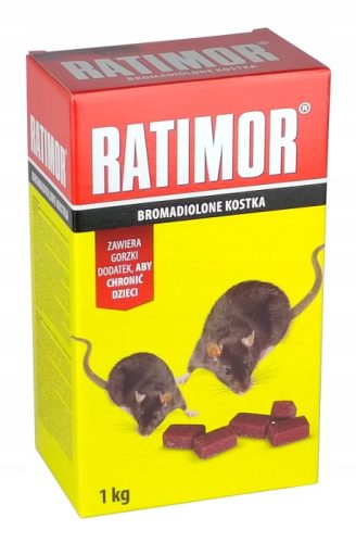 Strup za podgane in miši Ratimor, 1kg