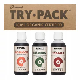   Biobizz Slovenian Indoor Grow Kit 3x250ml - Complete Organic Fertilizer Set (Grow, Bio Bloom, Top Max)