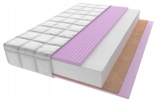 Materac Nikola LUX Zone, srednje trd, 140 x 70 x 11 cm