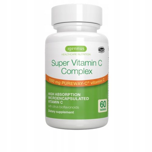 Super Vitamin C Complex z PUREWAY-C - Maksimalna biodostopnost in zaščita