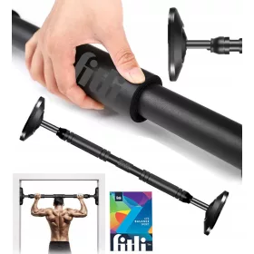   PULL-UP BAR, VSESTRANSKA REGULIRNA JEKLENA PALICA ZA VADBO, 69-100