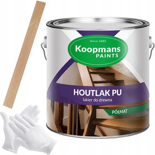 HOUTLAK PU polmat lak za les 2,5l