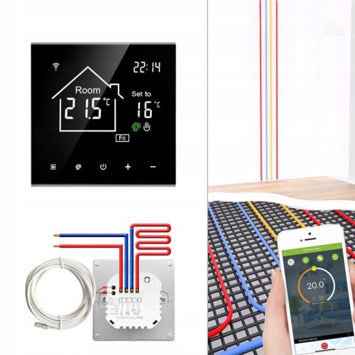 Regulator ogrevanja Talni termostat WiFi TUYA