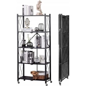   Kovinski regal za skladiščenje na kolesih Loft 163 x 72 x 34 cm