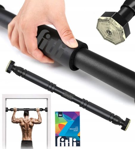 PULL-UP BAR, DRAŽEK ZA VADBO, REGULIRAN, 65-100 cm