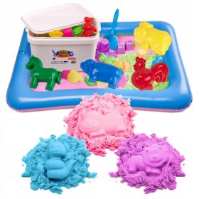 BibiMoon Slovenian Kinetic Sand Set for Sandpit 3 kg