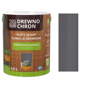  ZAŠČITA LESA IMPREGNAT EXPRESS SIVA 4,5L