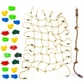  SET Dodatki za igrišče: kamni + vrv + mreža