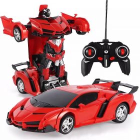 Daljinsko voden avto robot 2v1 Zložljiv AIG Poison Red
