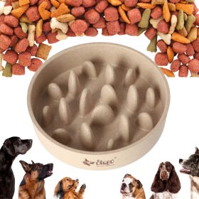    Enojna posoda za upočasnitev prehranjevanja Dingo bež 0,41 l