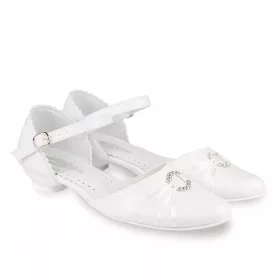   Elegantni obhajilni čevlji za deklice KBD-710 - Velikost: 36