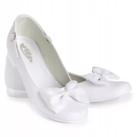   Elegantni komunijonki čevlji za deklice KBD-816 - Velikost: 36