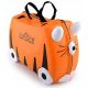 Otroški potovalni kovček Trunki 18 l Rdeči odtenki