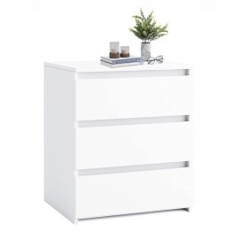 Komoda COCO 60 cm 3 predali bela