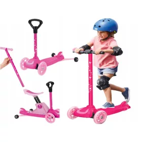   Playtive Trikolesni skuter s sedežem za otroke, 4 v 1, maks. 50 kg