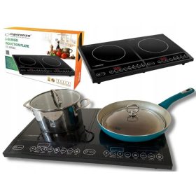 Prenosna dvojna indukcijska plošča Esperanza EKH008