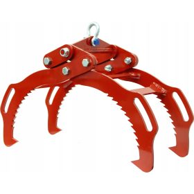   Dvojno prijemalo za les - Čvrsto in zanesljivo orodje za prevoz hlodovine