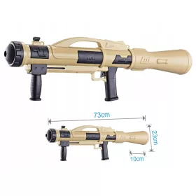 Vodna pištola Bazooka za otroke in odrasle 73 cm
