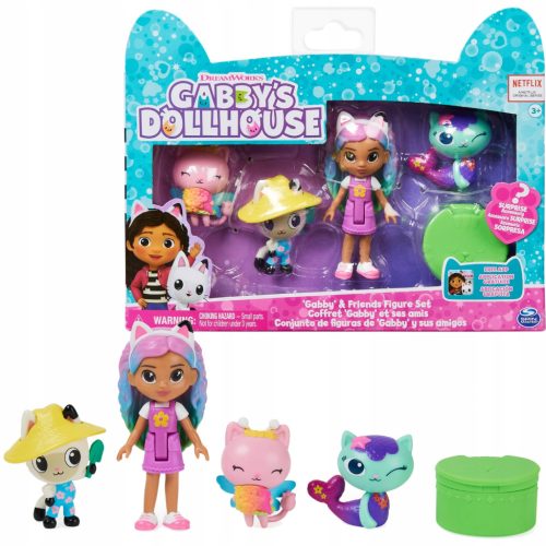 Darilni set figuric Hiša mačke Gabi in prijatelji 6065350