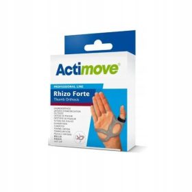   Actimove Professional Line Orteza za palec Rhizo Forte velikost L (levo) siva, 1 kos.