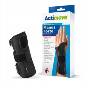   Actimove Professional Line Orteza za zapestje Manus Forte, velikost L/XL (levo), črna, 1 kos