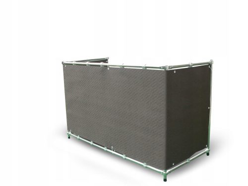 Balkonsko senčilo Rattan 1,0x3 m, visokokakovostni izdelek iz Poljske