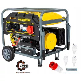 Prenosni trifazni bencinski generator HDM 13300 W