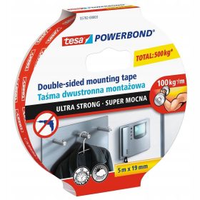 Močan montažni trak Tesa Powerbond 19 mm x 5 m