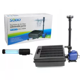   rpalka za vodnjak SOBO WP-360FP-UV 40 W 3000 l/h - Fontana, Filtr, UV Svetilka