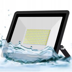 LED reflektor 100W s kaljenim steklom in 9000lm močjo