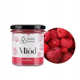 Naravni kremni med z malino 410g