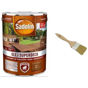   Slovenian Name: Sadolin Superdeck Tek Olje za Les 5L - Zaščita in Dekoracija Lesenih Površin

SEO-Optimized Description: 
Sadolin Superdeck olje za les je inovativno olje visoke vsebnosti smol, namenj