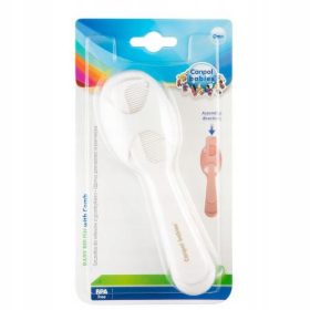 Canpol otroški set glavnika in krtače, bel