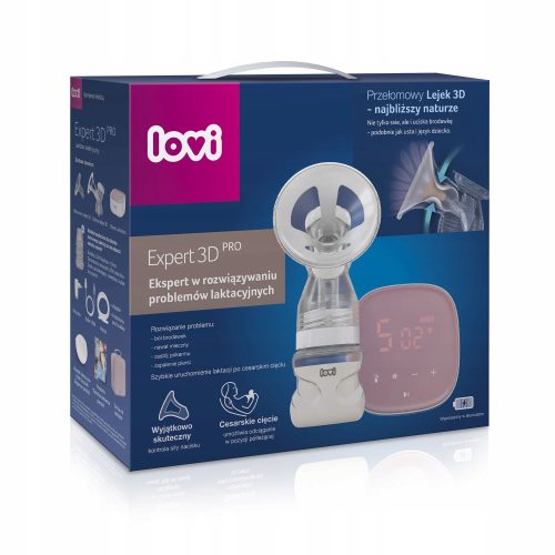 Električna prsna črpalka LOVI Expert 3D Pro 150 ml