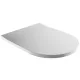 WC deska Omnires Tampa, bel duroplast