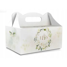 Okrasne škatle za torto komunija - 10 kosov
