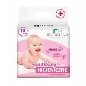 Higienski Vložki za Previjanje Bocioland 40x60cm 40 kosov