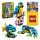 Eksotična LEGO Creator 3 v 1 - Papiga, Riba, Žaba (31136) + Torba + Katalog 2024