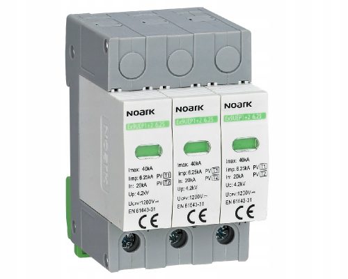  NOARK PV prenapetostni odvodnik TIP 1+2 1000V DC 3P