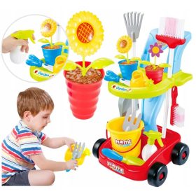 Vrtni voziček za otroke "Ograjeno vrtno veselje"