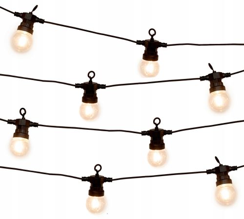 Girlanda vrtna lučka Focla 10LED IP44 - Filament