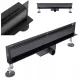 LINIJSKI ODTOK AquaUno Premium Wall Black 100 cm