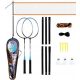 Loparji za badminton NRZ012 NILS Steel Set
