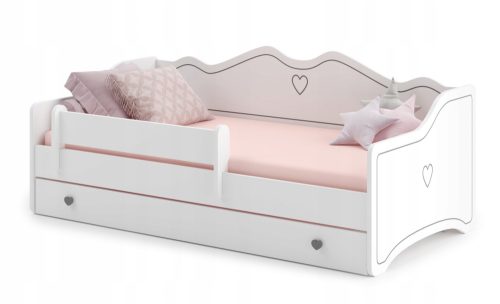Postelja Kobi Emma 85 x 184 cm bela
