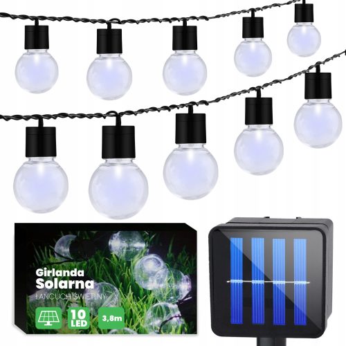 Solarna girlanda LUČKE SVETEČE KROGE 380 cm