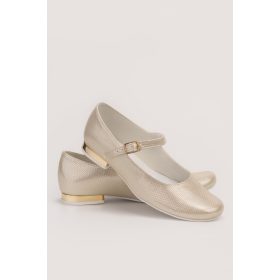 Zlati obhajilni čevlji za deklice št. 36