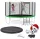 Hop-Sport trampolin z mrežo 366 cm FT 12 (365-374 cm)